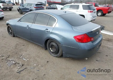 2007 Infiniti G35X z USA, uszkodzony, nr VIN JNKBV61F87M818688